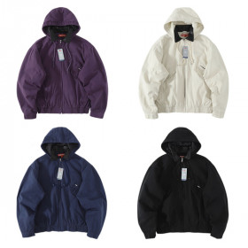 [Supreme] 슈프림 레더 칼라 유틸리티 자켓