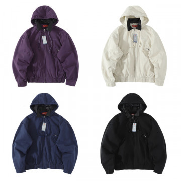 [Supreme] 슈프림 레더 칼라 유틸리티 자켓