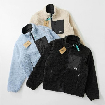 [Stussy] 스투시 쉐르파 리버시블 자켓