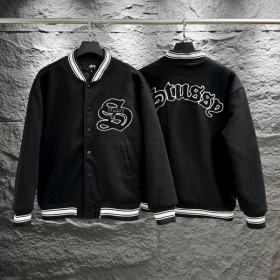 [Stussy] 스투시 카센티노 울 바시티 자켓