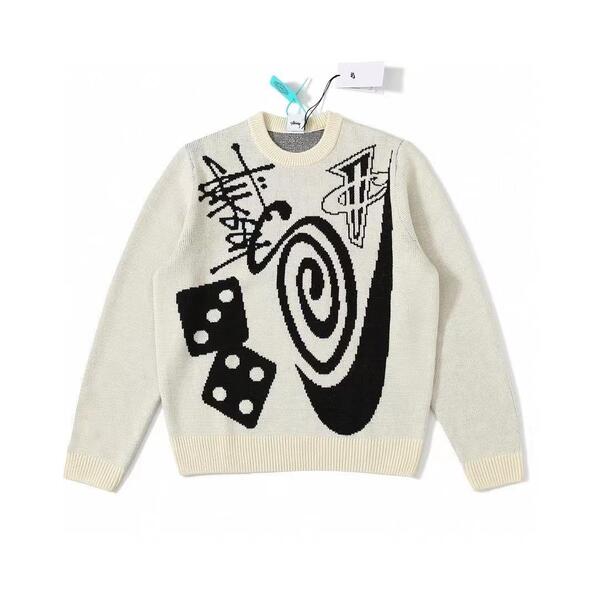 [NikeXStussy] 나이키X스투시 NRG 롱슬리브 니트 스웨터 파슬