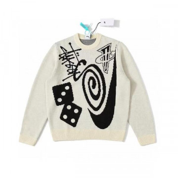 [NikeXStussy] 나이키X스투시 NRG 롱슬리브 니트 스웨터 파슬