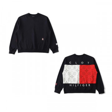 [TommyHilfiger] 타미힐피거 x 클랏 플래그 크루넥 풀오버
