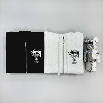 [Stussy] 스투시 도버 스트리트 마켓 월드투어 후드 집업