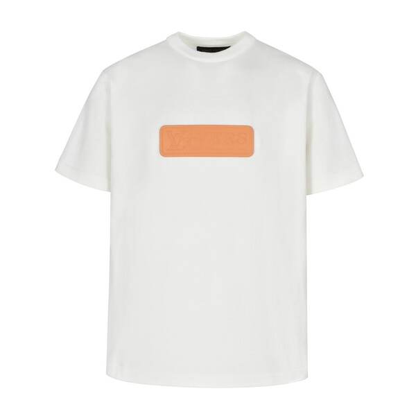 [Louis Vuitton] VVN 패치 쇼트 슬리브드 코튼 크루넥