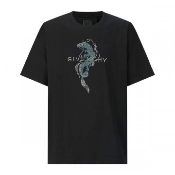 [Givenchy] 지방시 카프리콘 드래곤 티셔츠 블랙