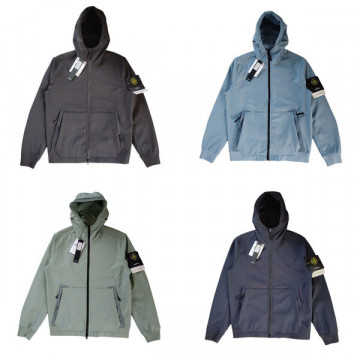 [StoneIsland] 스톤아일랜드 Q0122 소프트 쉘-R E.DYE 테크놀로지 자켓