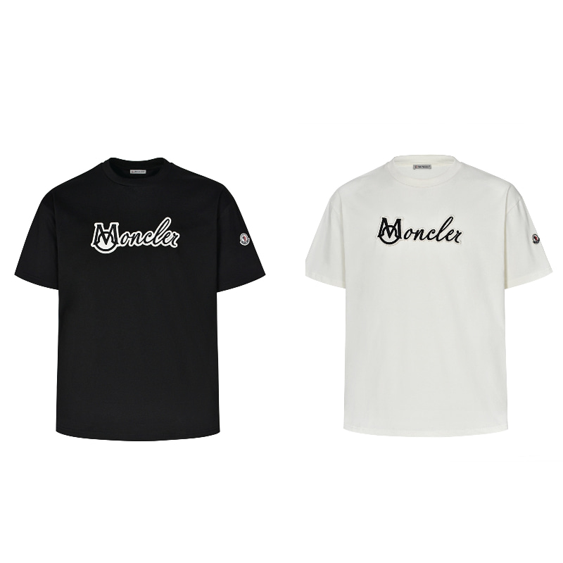 [Moncler] 몽클레르 레터링 로고 티셔츠