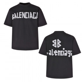 [Balenciaga] 발렌시아가 뉴 테이프 타입 미디엄 핏 티셔츠