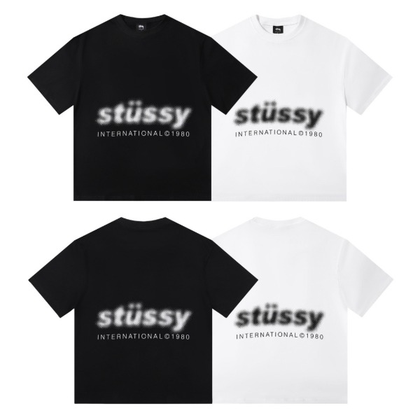 [Stussy] 스투시 블러 반팔티셔츠