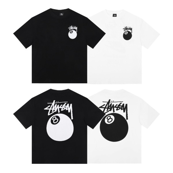 [Stussy] 스투시 8볼 반팔티셔츠