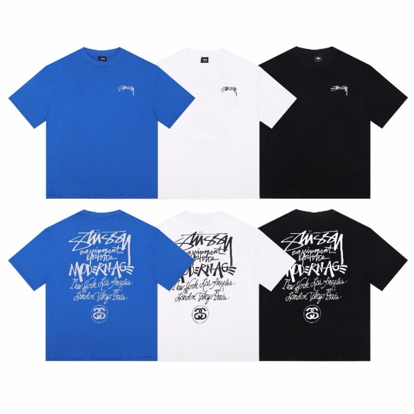 [Stussy] 스투시 모던에이지 백로고 반팔티셔츠