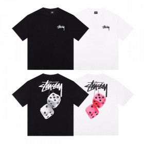 [Stussy] 스투시 퍼지 주사위 반팔티셔츠