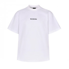 [Balenciaga] 발렌시아가 로고 티셔츠 화이트