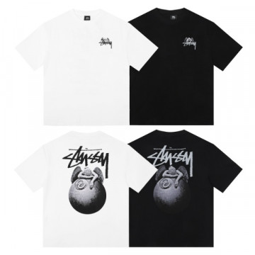 [Stussy] 스투시 로고 엔젤 반팔티셔츠
