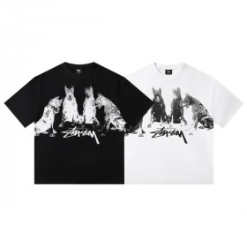 [Stussy] 스투시 도베르만 반팔티셔츠