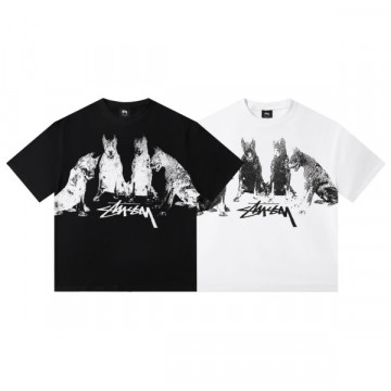 [Stussy] 스투시 도베르만 반팔티셔츠