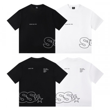 [Stussy] 스투시 인터네셔널 트라이브 반팔티셔츠