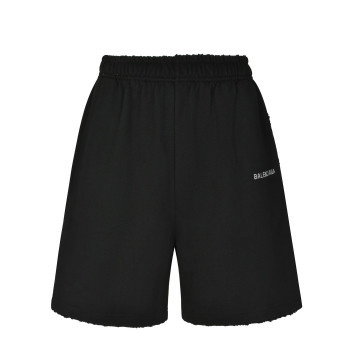 [Balenciaga] 발렌시아가 라인스톤 로고 쇼츠