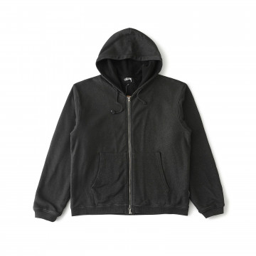 [Stussy] 스투시 와플 라인드 집 후디