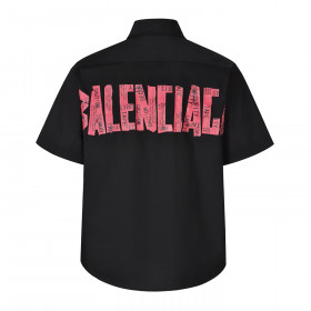 [Balenciaga] 발렌시아가 프린트 포켓 셔츠