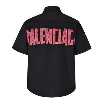[Balenciaga] 발렌시아가 프린트 포켓 셔츠