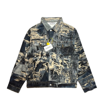 [AcneStudios] 아크네스튜디오 프린트 데님 자켓