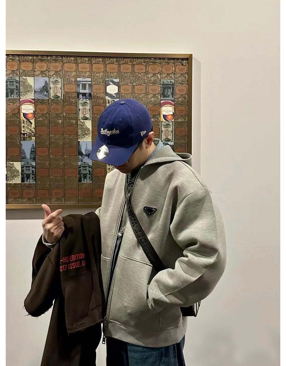 재킷 모델 착용 이미지-S13L19